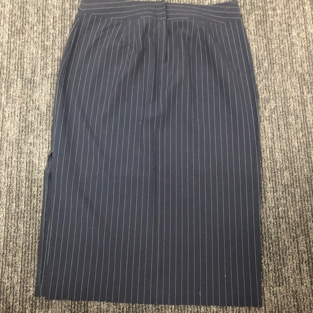 Lane Bryant pinstripe skirt